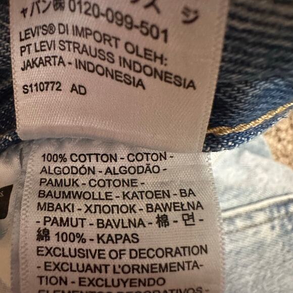 Levi's Women's Boot Cut Jeans in Light Blue - Picture 10 of 11